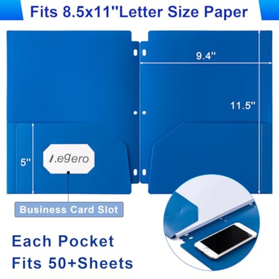 Plastic 3 Hole Punch Folders w - Binding Comb Plastic のレビューと価格