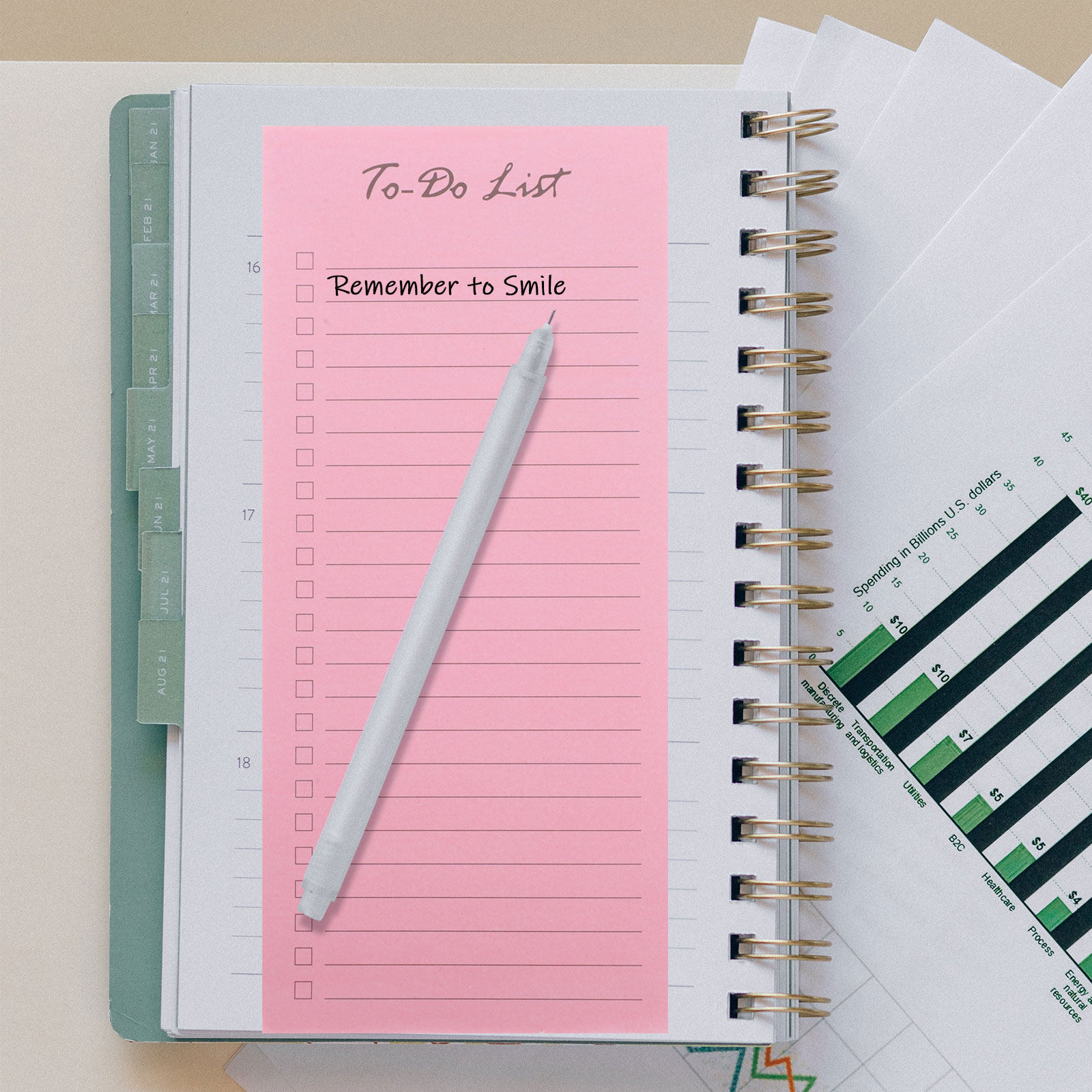 10 Pads to Do List Notepad Sti - Office Stationery Supply List のレビューと価格