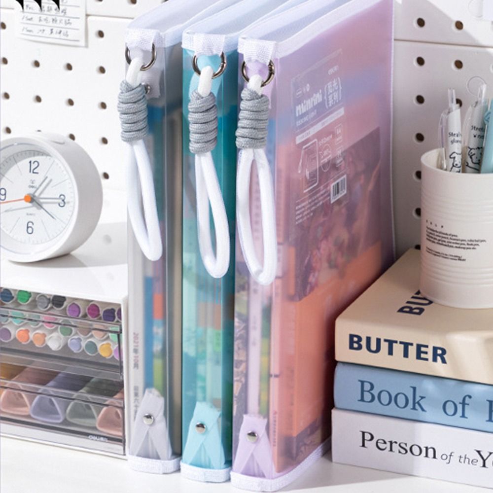 Portable Transparent A4 Zipper - Office Stationery And Supply のレビューと価格