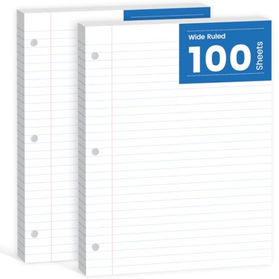 Loose Leaf Paper 8.5 x 11, Loo - Paper Punch 3 Hole のレビューと価格
