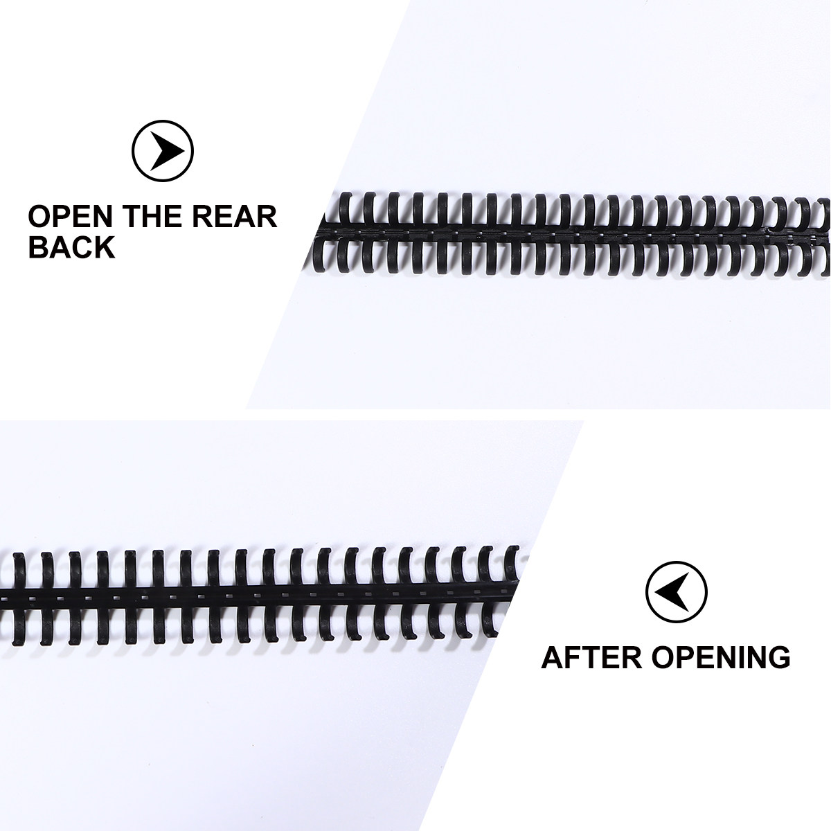 10Pcs Light Flexible Plastic C - Binding Comb Plastic のレビューと価格