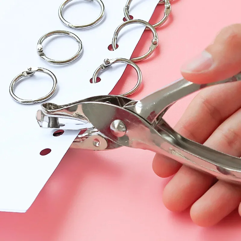 Metal 3/6mm Circular Hole Sing - Paper Punch 3 Hole のレビューと価格