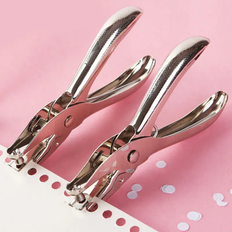 Metal 3/6mm Circular Hole Sing - Paper Punch 3 Hole のレビューと価格