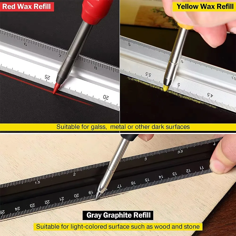 Solid Carpenter Pencil Set Woo - Mechanical Pencil Lead のレビューと価格