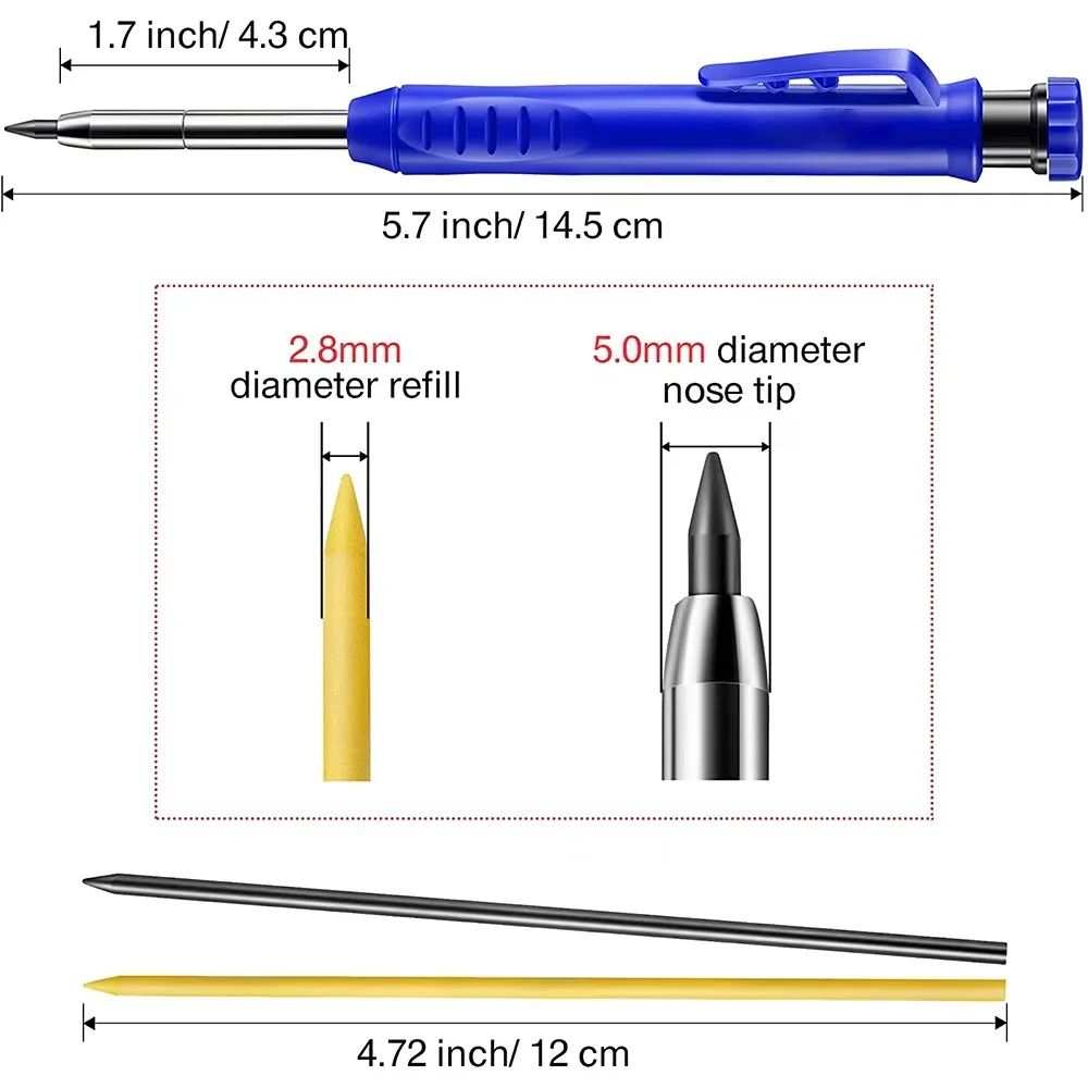 Solid Carpenter Pencil Set Woo - Mechanical Pencil Lead のレビューと価格