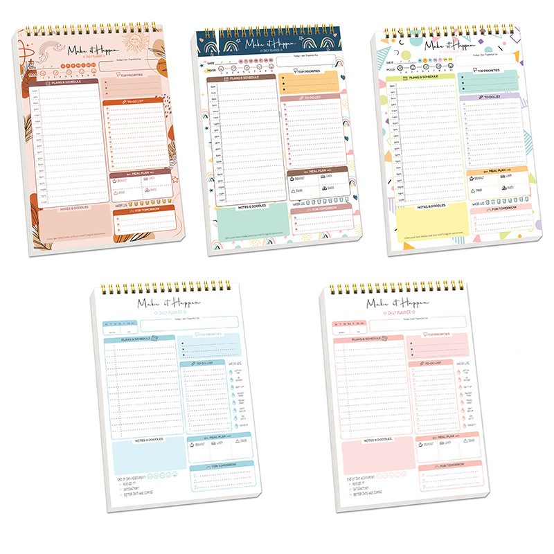 Planner Agenda Spiral A5 Noteb - Office Stationery Supply List のレビューと価格