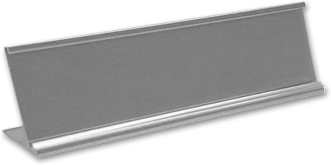 Satin Aluminum Desk Name Plate - Desk Name Plate のレビューと価格