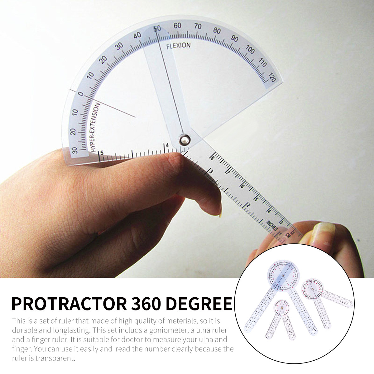 1Set Ruler Set Transparent Pla - Ruler Set Transparent のレビューと価格