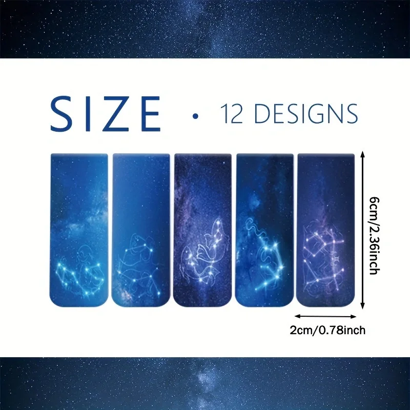 12 Pieces of Magnetic Bookmark - Bookmark Magnetic Clip のレビューと価格
