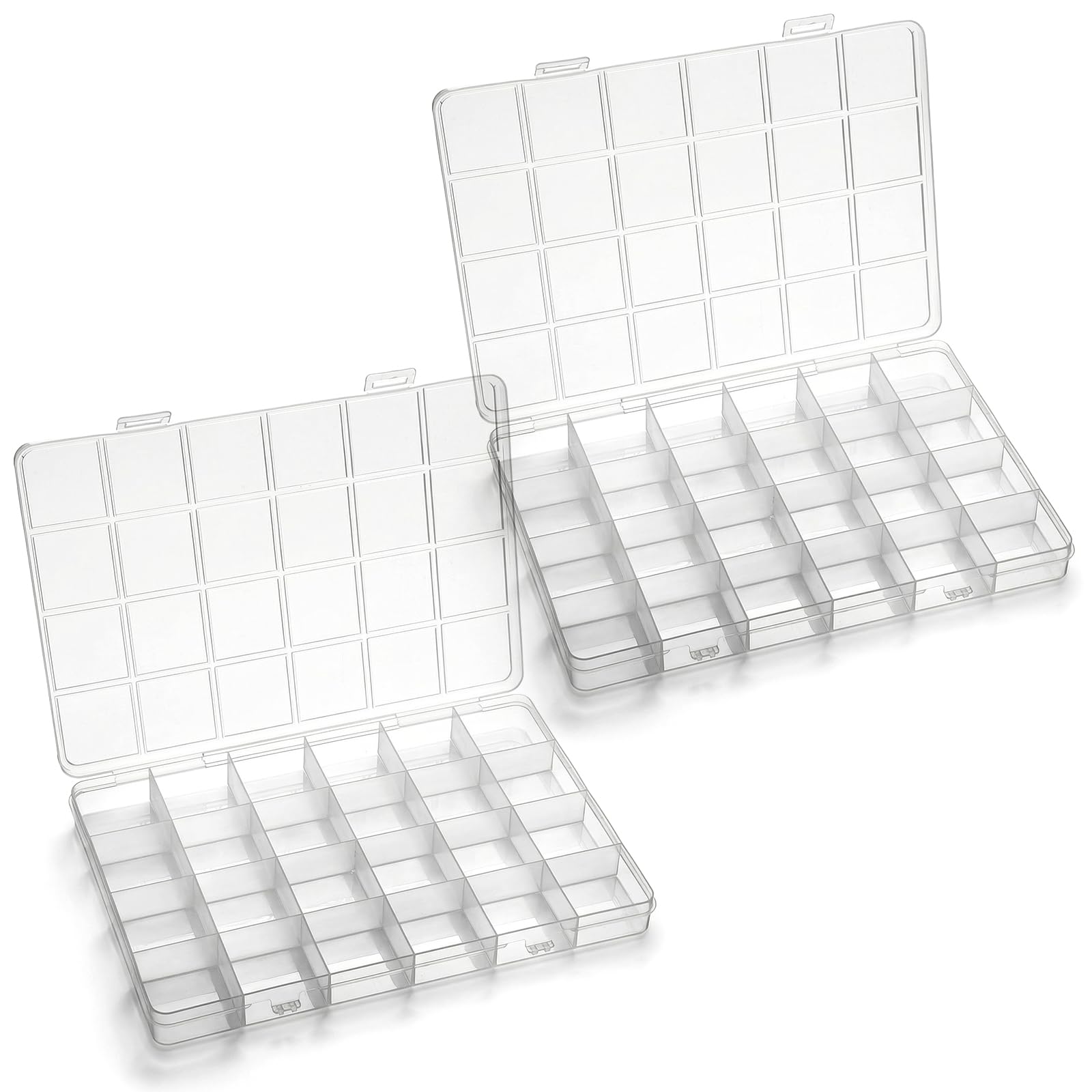 24-Grid Plastic Organizer Box  - Washi Tape Set のレビューと価格