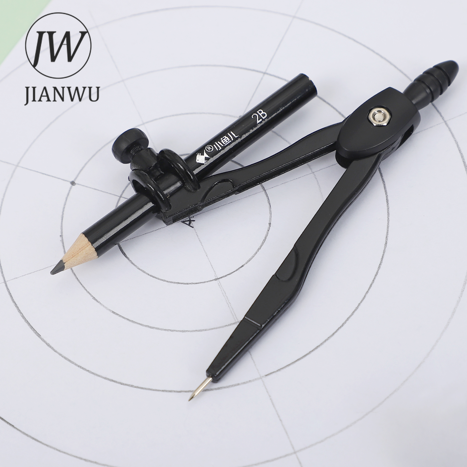 JIANWU Black Metal Compass Geo - Compass Geometry Set のレビューと価格