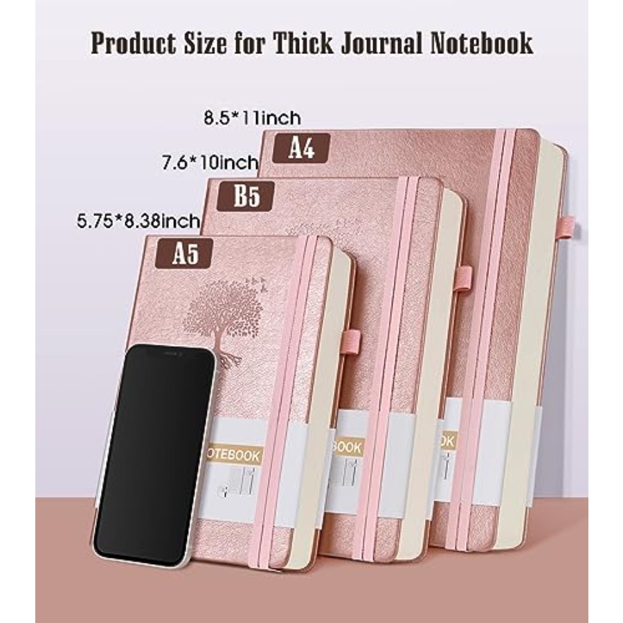 Journal Notebook -365 Pages Th - Journal Leather Hardcover のレビューと価格