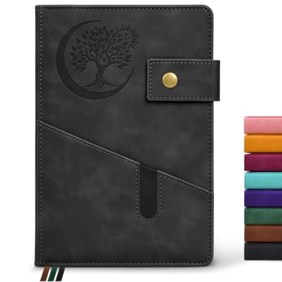 Lined Journal Notebook for Men - Journal Leather Hardcover のレビューと価格