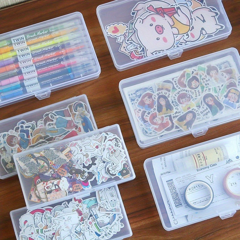 Clear Plastic Storage Box-Port - Ideal Stationery & Office Supply のレビューと価格