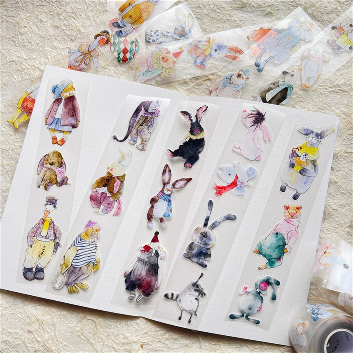 DingDing Studio Vintage Lovely - Washi Tape Set のレビューと価格