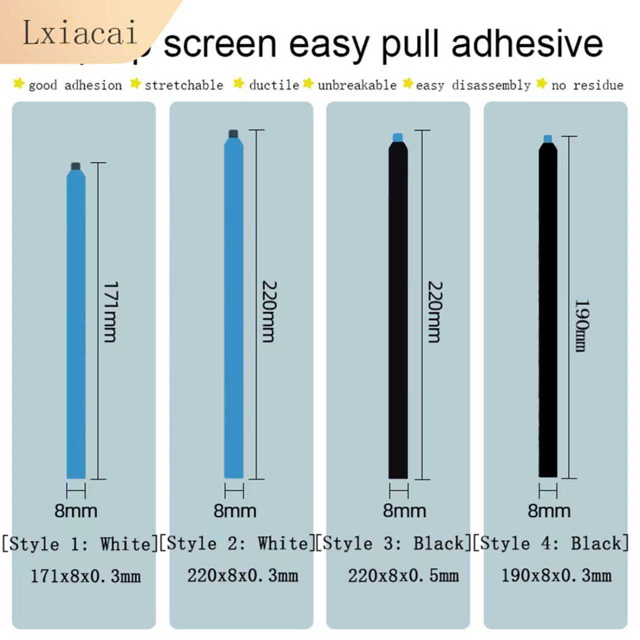 Easy Pull Glue Laptop Screen L - Glue Stick Pack のレビューと価格