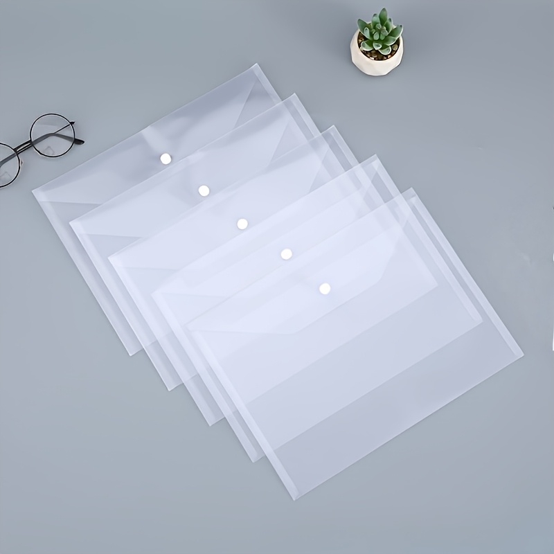 10pcs Transparent A4 Folders C - Office Stationery And Supply のレビューと価格