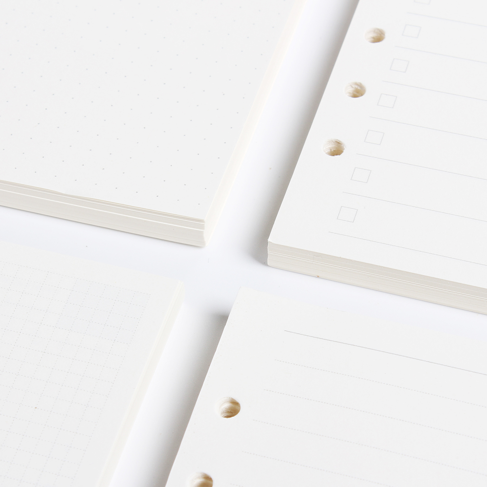 Classic 6 holes binder noteboo - Notebook Dotted A5 のレビューと価格