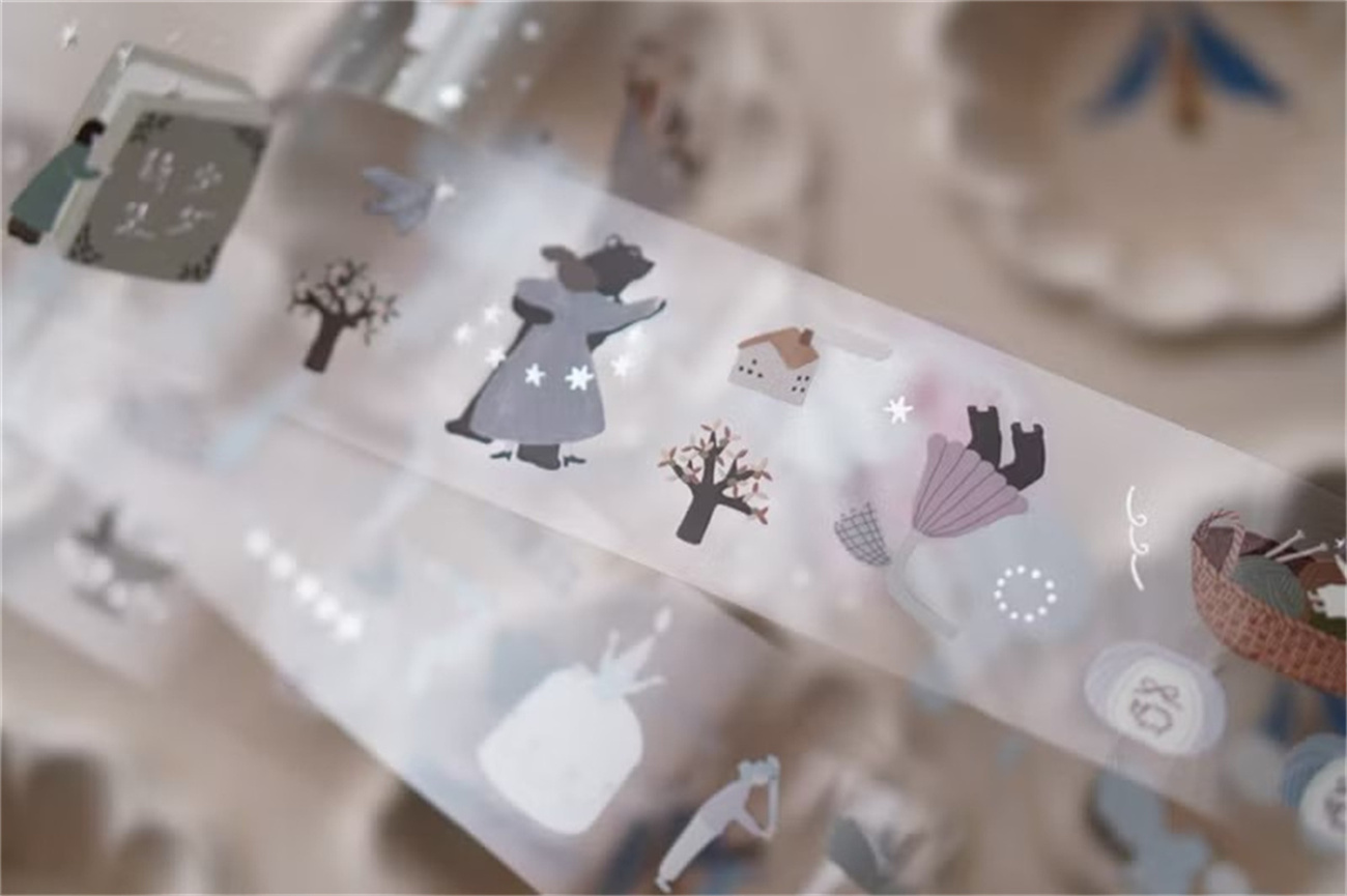 1 Loop Ivy Snow Vintage A Love - Washi Tape Set のレビューと価格