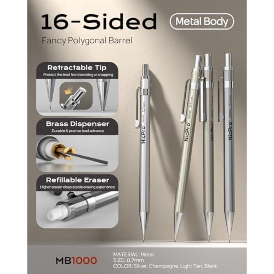 Mechanical Pencil 0.7mm with C - Mechanical Pencil Lead のレビューと価格