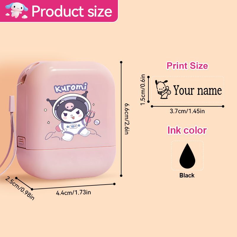 Sanrio DIY Custom Name Stamp-C - Ideal Stationery & Office Supply のレビューと価格