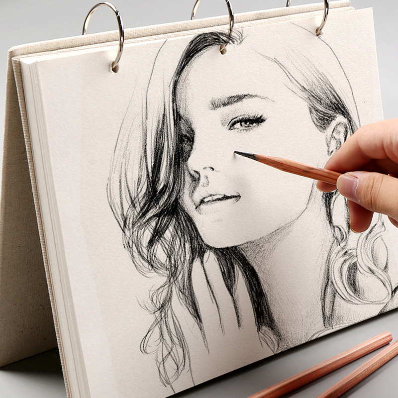 Ring-bound Loose-leaf 32K Thic - Art Sketchbook Ring のレビューと価格