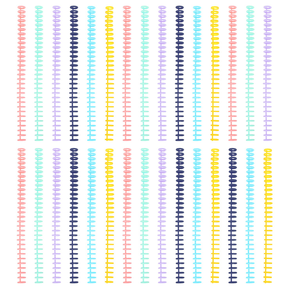 30Pcs Loose Leaf Binder Rings  - Binding Comb Plastic のレビューと価格