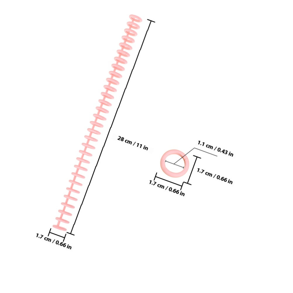 30Pcs Loose Leaf Binder Rings  - Binding Comb Plastic のレビューと価格