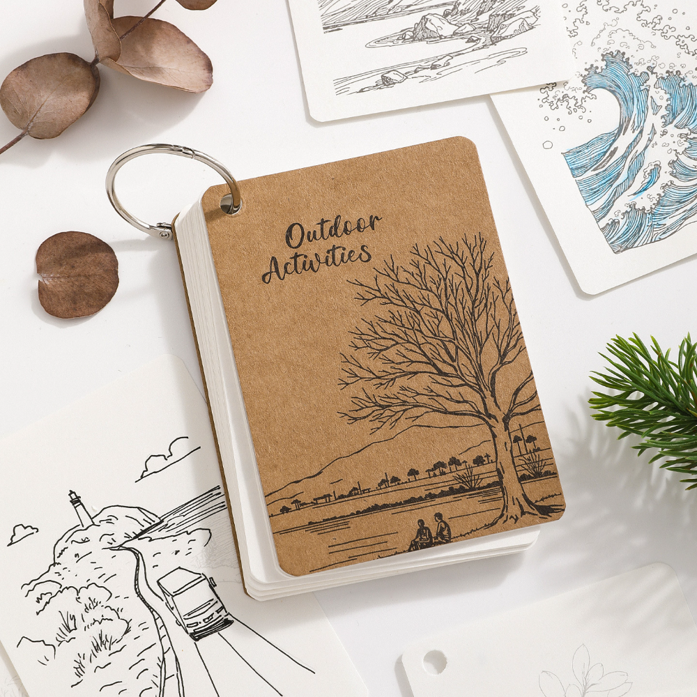 Coloring Book Portable Loose L - Art Sketchbook Ring のレビューと価格