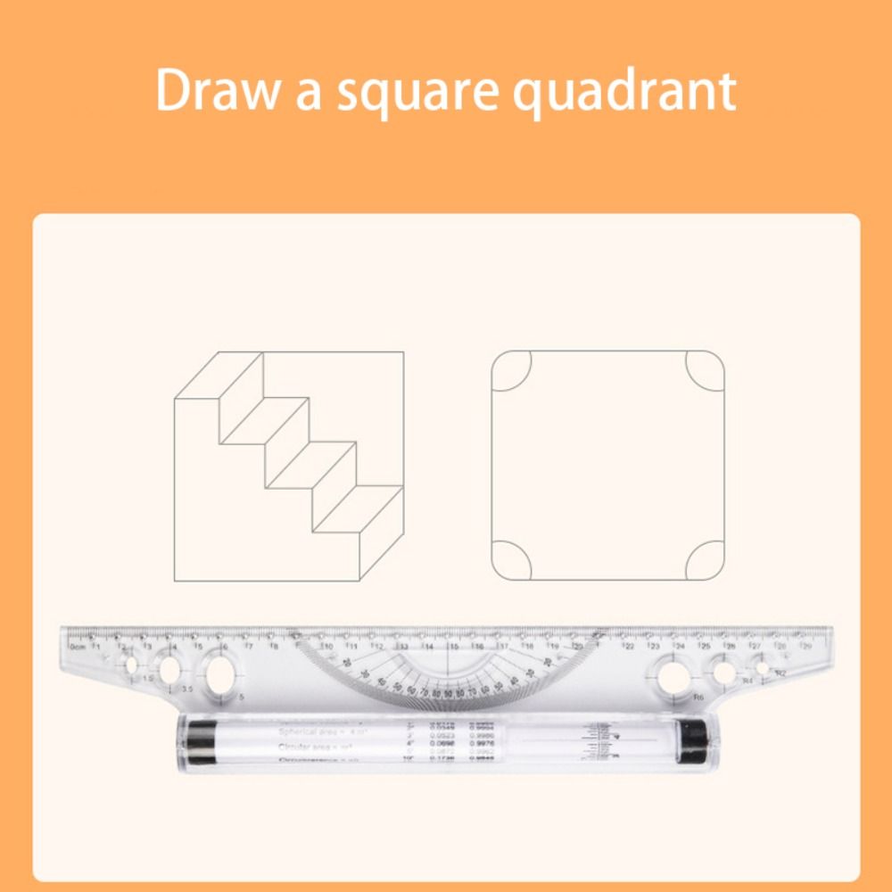 Professional Plastic Parallel  - Ruler Set Transparent のレビューと価格