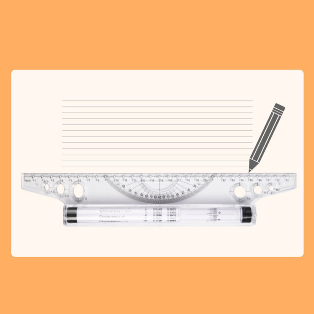 Professional Plastic Parallel  - Ruler Set Transparent のレビューと価格