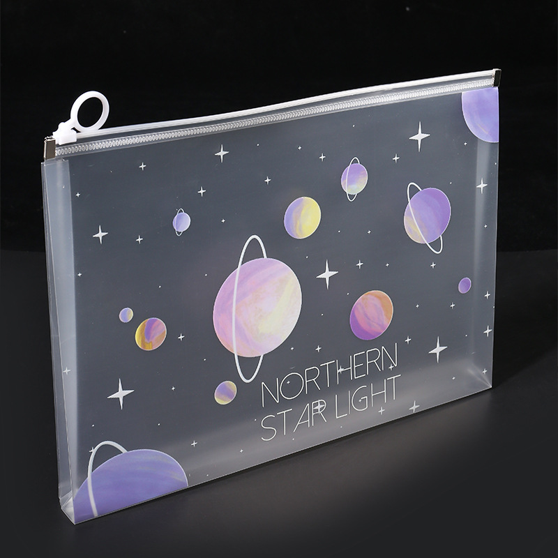 4/12pcs A4 Space Zipper Folder - Office Stationery And Supply のレビューと価格