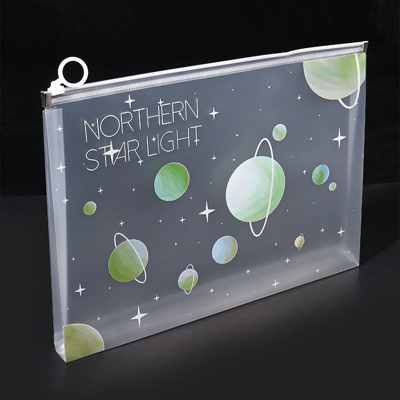 4/12pcs A4 Space Zipper Folder - Office Stationery And Supply のレビューと価格