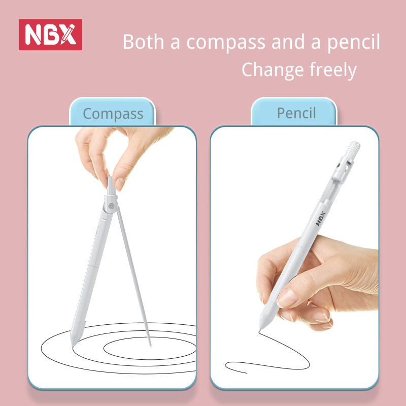NBX Compass Pencil School Draw - Compass Geometry Set のレビューと価格