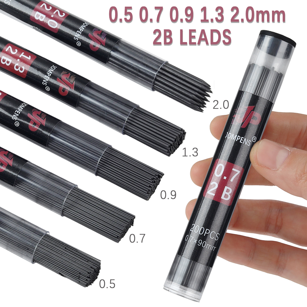 1box Large Capacity Round Tube - Mechanical Pencil Lead のレビューと価格