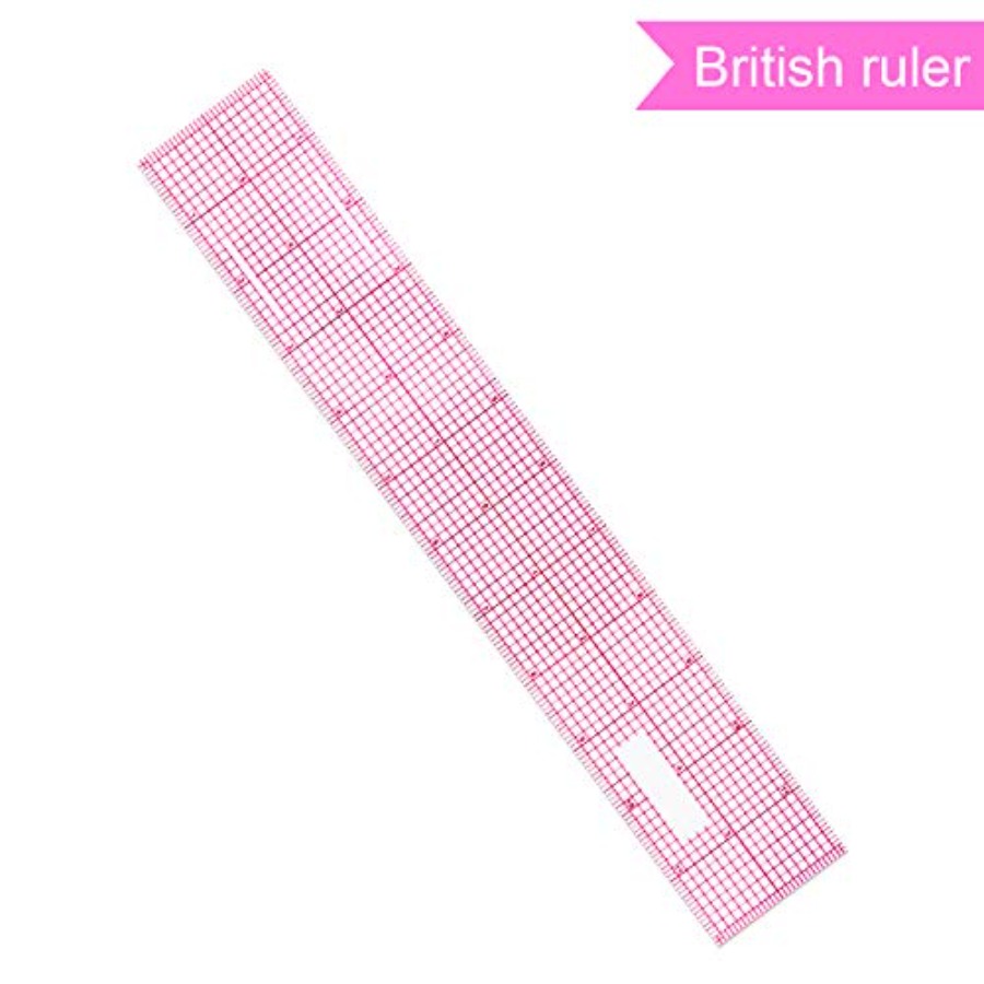 6 Pieces Clear Rulers Sewing T - Ruler Set Transparent のレビューと価格