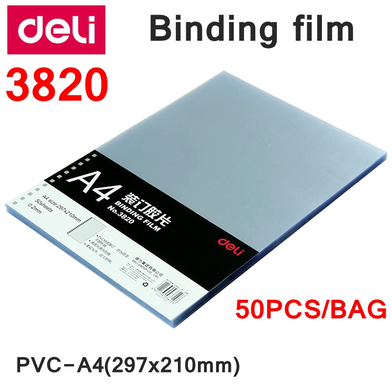 50PCS Deli 3820 A4 PVC Comb Bi - Binding Comb Plastic のレビューと価格