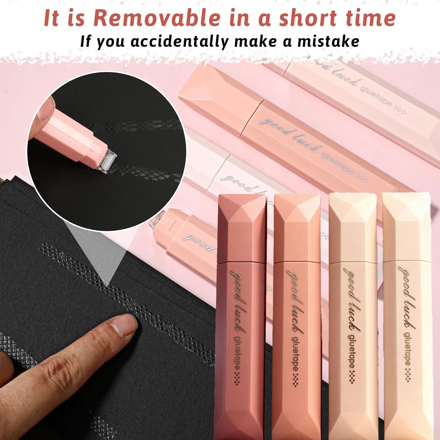 Double Sided Tape Roller Stron - Glue Stick Pack のレビューと価格