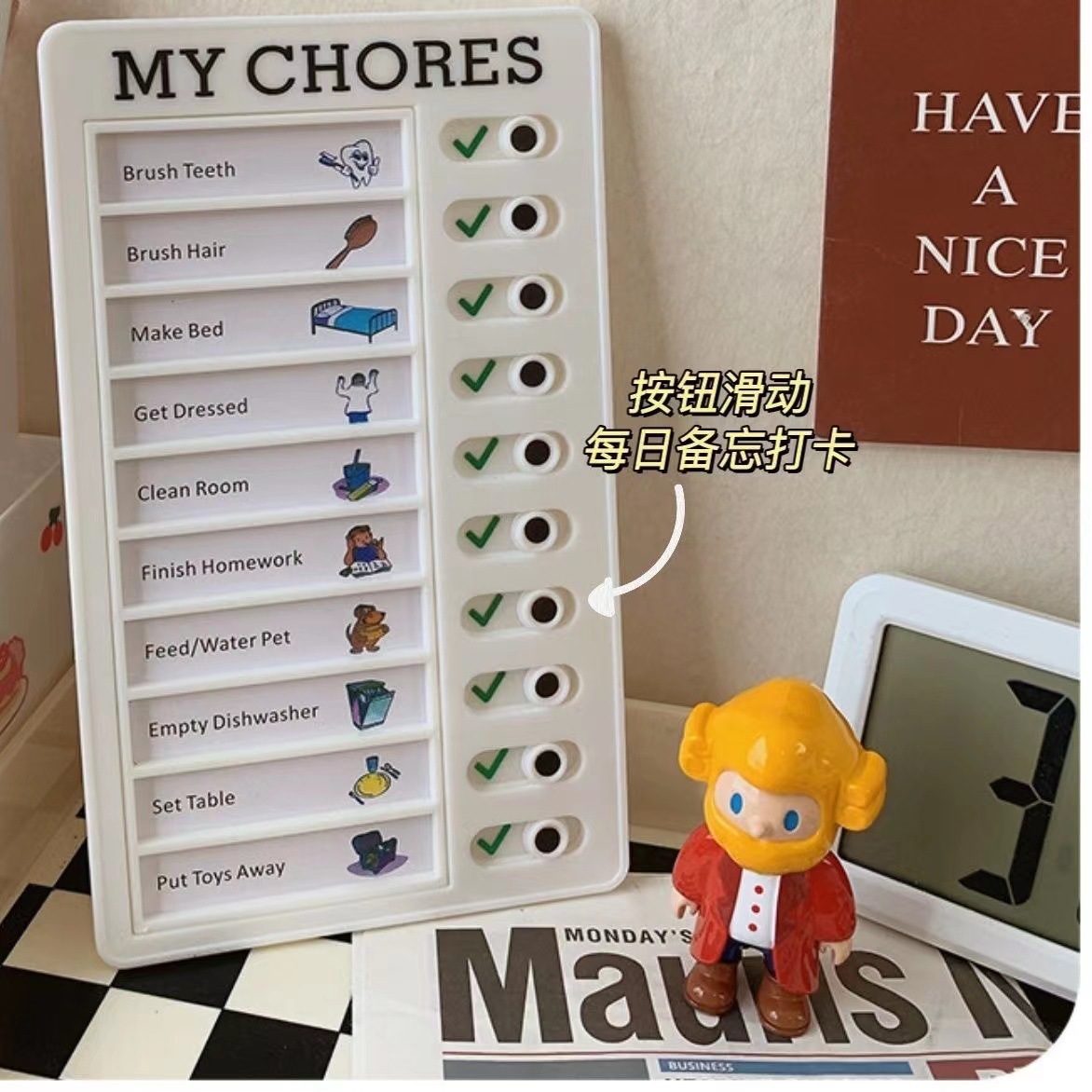 Ins Self Discipline Check List - Office Stationery Supply List のレビューと価格